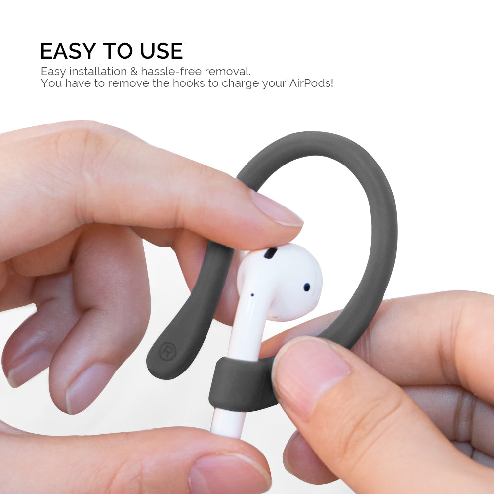 AHASTYLE PT78-M for AirPods 1st 2nd 3rd AirPods Pro Pro 2 Magnetic Ear Hooks 1 Pair Silicone Anti-Lost Earhook AHASTYLE PT78-M for AirPods 1st 2nd 3rd AirPods Pro Pro 2 Magnetic Ear Hooks 1 Pair Silicone Anti-Lost Earhook